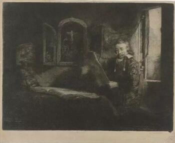 Rembrandt,《Abraham Francen医生肖像》，1655 –1659年中，阿姆斯特安国家博物院