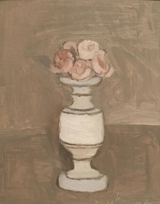 花卉,油画,1946