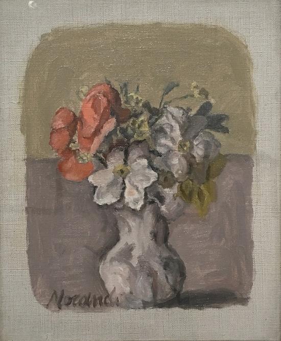 花卉,油画,1957