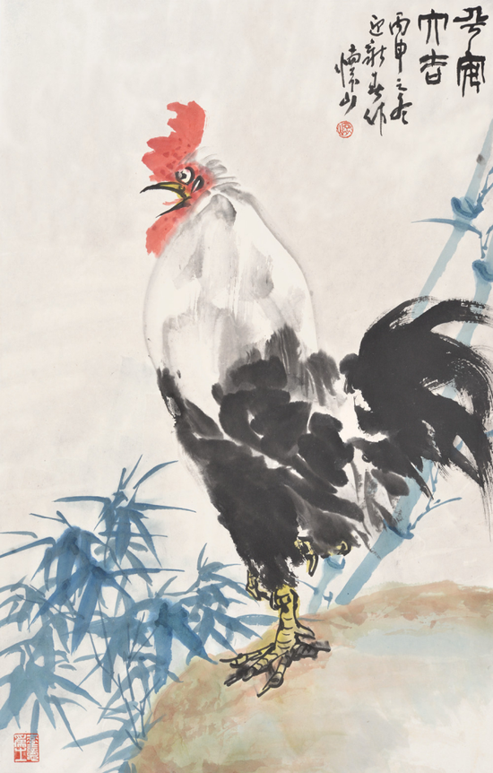 《平安大吉》 68x43cm 2016年