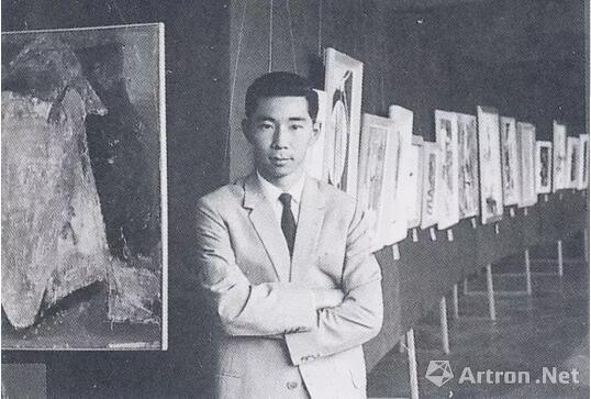 1961年，顾福生第一次个展于台北新闻大楼