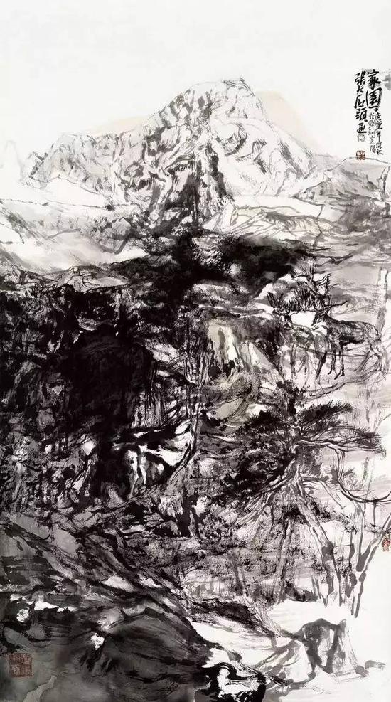 家园 186cm×101cm
2010年