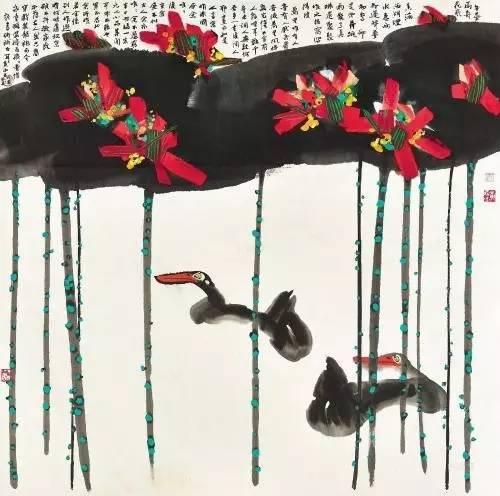 我就想到一个问题,想到画的历史、画的发展。