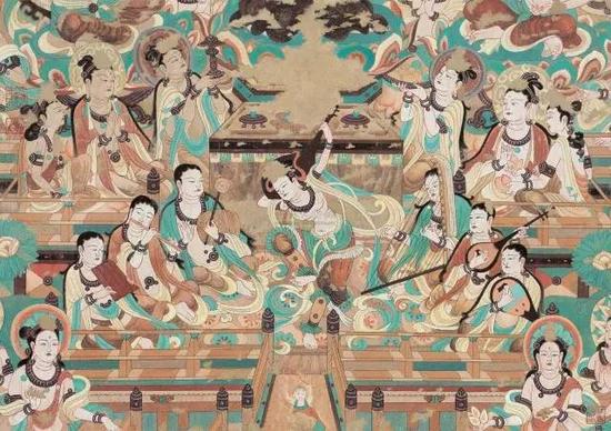 但是,敦煌壁画其实还有一些不一样的款式,我们一起来看看,特别有意思……