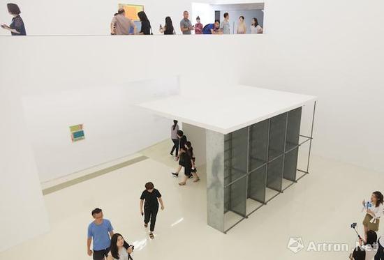 艺术家本杰明·阿普尔偏锋新艺术空间中国首次个展“地下室花圃”现场