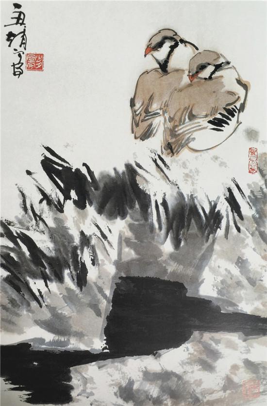 《古雪》 68×46cm 1997年