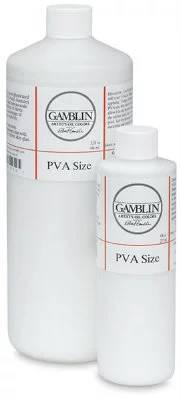 Gamblin的聚乙烯醇浆料是兔皮胶的纯素替代品。图片：Dick Blick Art Materials提供