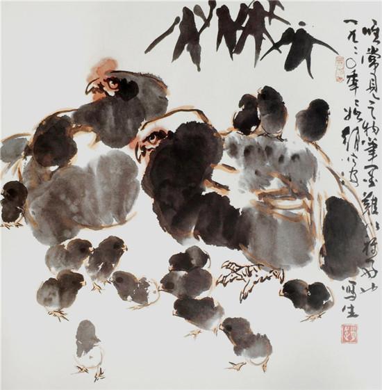 《唯常》 68×69cm 1990年