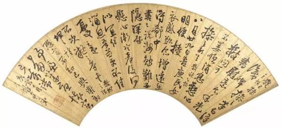 王铎 临王操之等帖（1650年）  故宫博物院藏