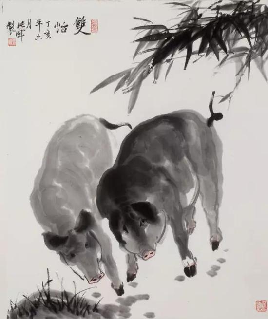 双怡 75cmX70cm 2013年作