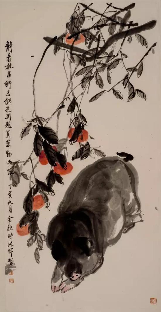 静看林华 138cmX70cm 2013年作