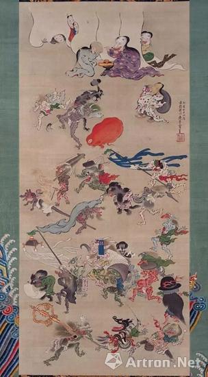 《百鬼夜行图》，日本