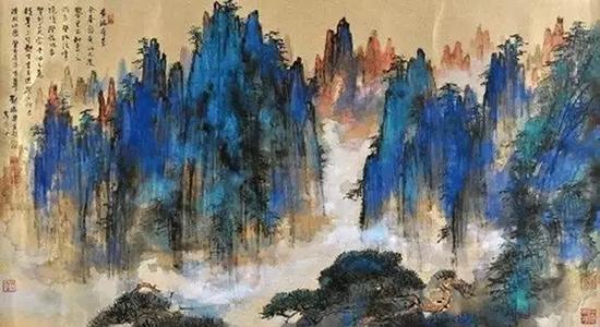 画家眼中的宝地黄山和蒙马特讲着不一样的故事