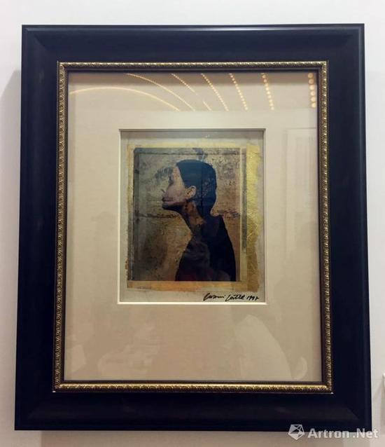 乔瓦尼·加斯特尔 宝丽莱金箔2 1997 宝丽莱胶片 金箔纸 单版 20x25cm Photo画廊 售价 8.5万元