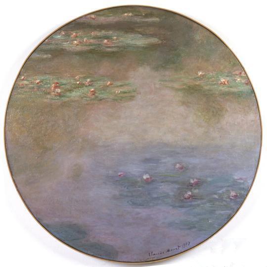 保险估价近2亿 莫奈圆形《睡莲》首来华 - 日志
