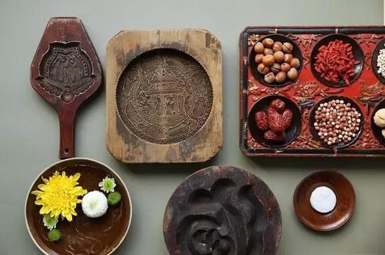 于进江古代点心模具艺术展国庆开幕|于进江|艺