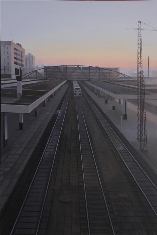 城之光NO24、布面油画，90X135cm，2016副本