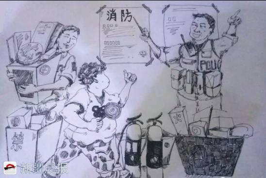 看完郭殿旭画的基层民警的一天，不少同事和网友都表示特别的感动。