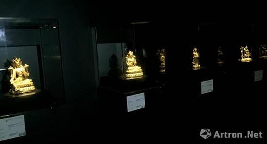 清凈广严—重要藏家珍藏永乐宫廷造像 预展现场