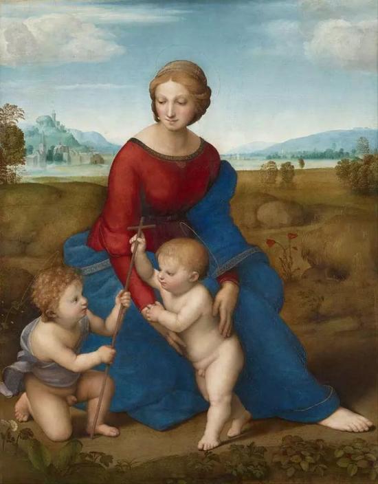 The Madonna of the Meadow， c。 1506