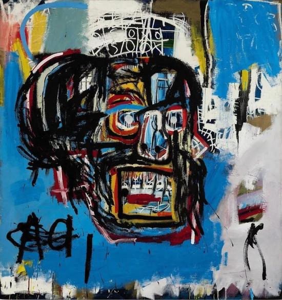 巴斯奎特, 《无题》, 1982。图片:致谢艺术家和苏富比