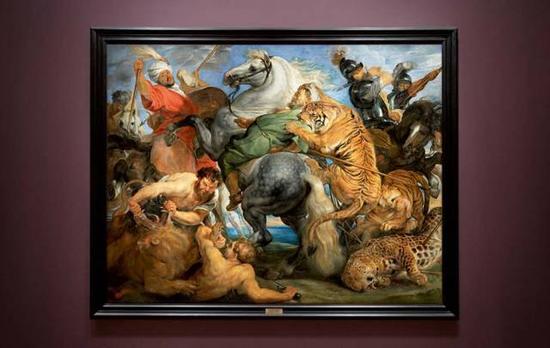 Rubens｜The Tiger Hunt （c.1615-1616）