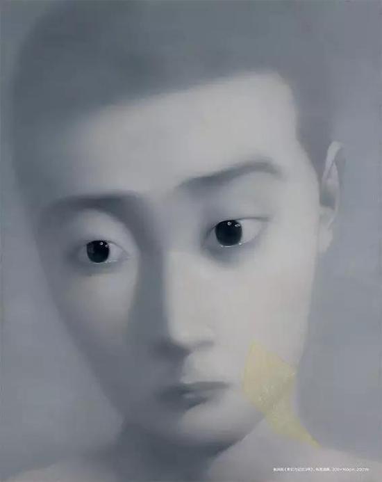 张晓刚，失忆与记忆5号，2001年