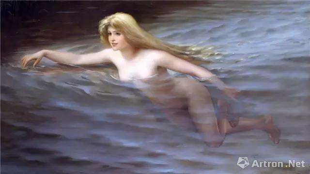 路易斯.里卡多.费瑞罗《宁芙仙女》，1892年，油画，115.6 x 185.6厘米