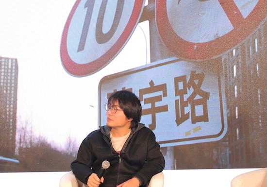 葛宇路在活动现场 摄影:张驰