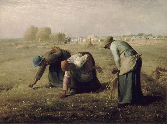 Des Glaneuses, Jean-Francois Millet. 1857