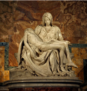 4。《哀悼基督》，1498-1499