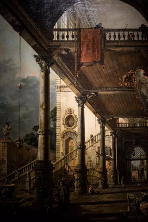 卡纳莱托《随想：威尼斯大拱廊》