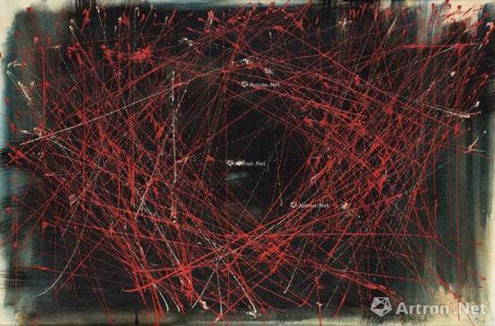 费南度·索维尔《赛塔 48》 油彩 画布 61×92cm 1957年作 成交价：430万港元