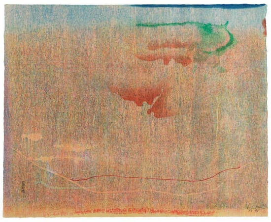 海伦·弗兰肯特尔,《Cedar Hill》, 1983年