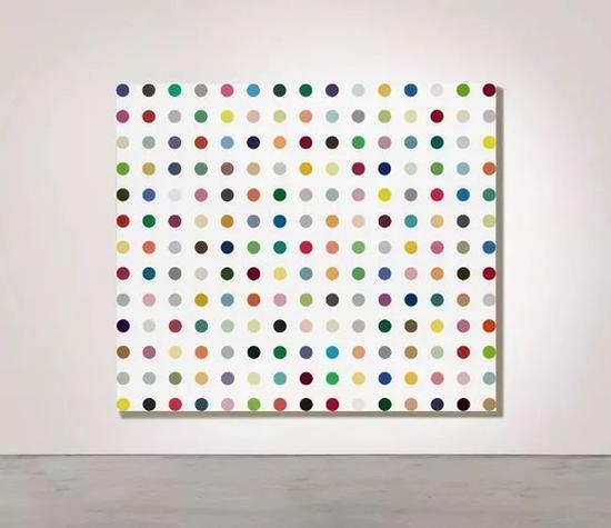 　　达米恩·赫斯特（Damien Hirst）《乙种北美黄连碱》
二〇〇七年作
光泽涂料画布
254 x 294.6 公分
4，000，000- 5，000，000港元