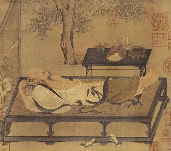 宋代 槐荫消夏图