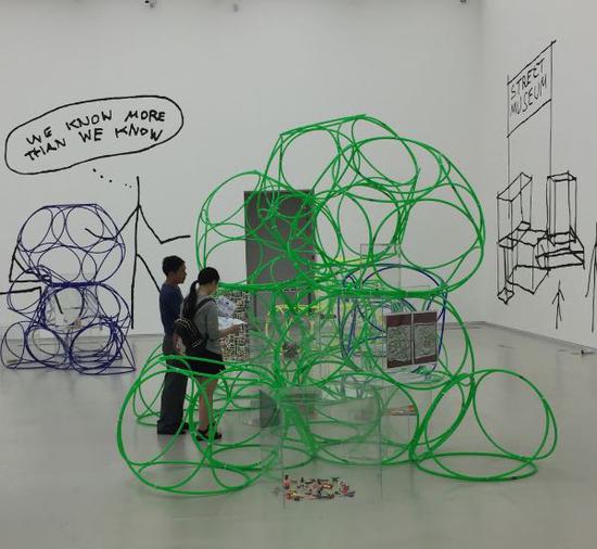 2015年时在上海当代艺术博物馆展出的“街头博物馆”？