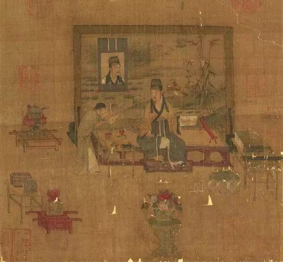 描写宋代文人日常的宋人人物册 台北故宫博物院藏