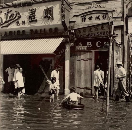 淮海路发大水