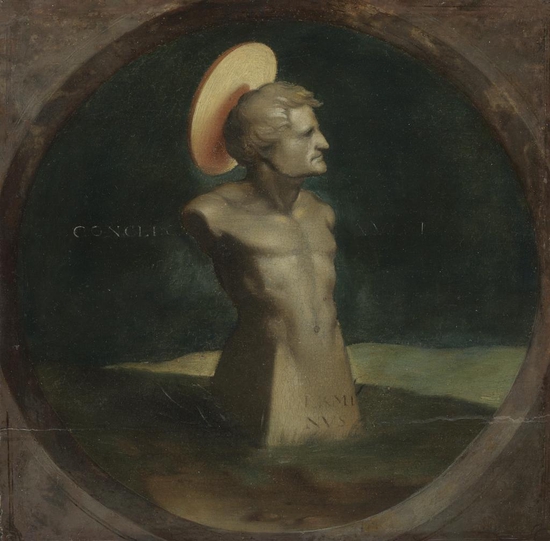 荷尔拜因，《终点，伊拉斯谟的雕塑》，约1532年，美国克利夫兰艺术博物馆藏