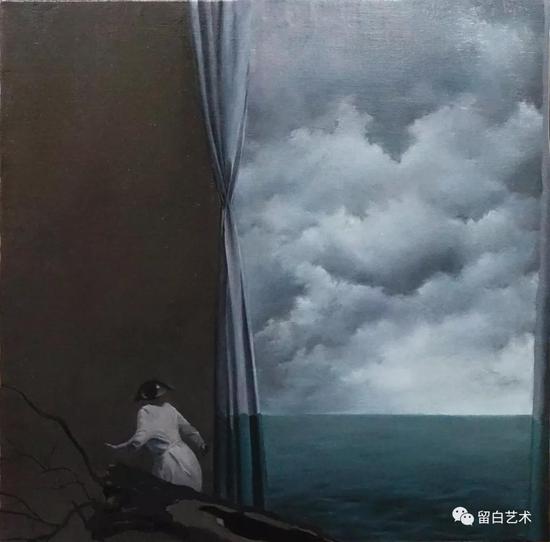 《彼岸1》  50X50cm  布面油画  2018