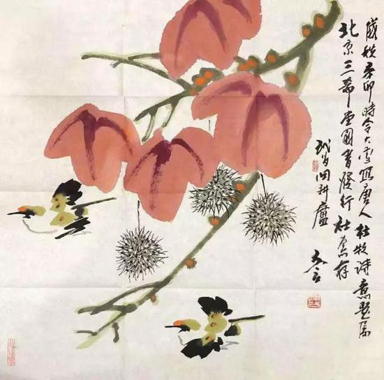 陈立言《花鸟》