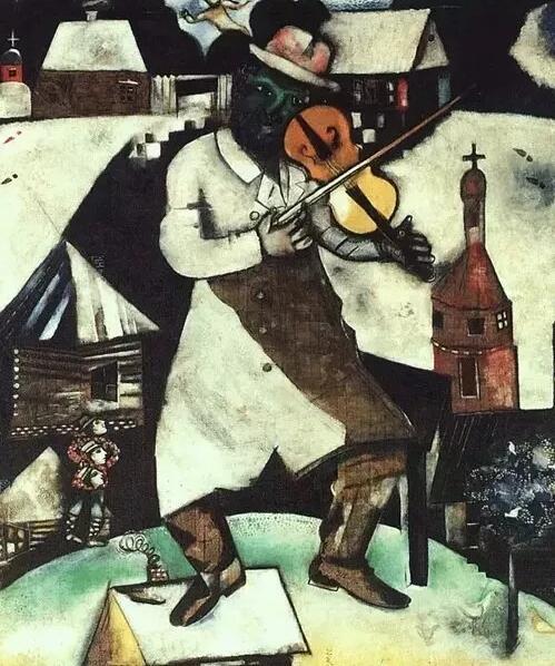 《小提琴手》,1913