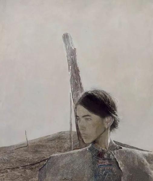 午后 92x78cm  布面油画 1990年