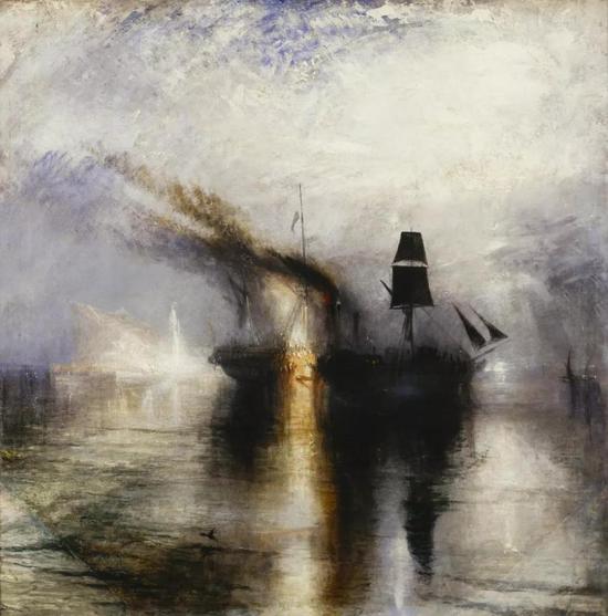 Peace - Burial at Sea,exhibited 1842
