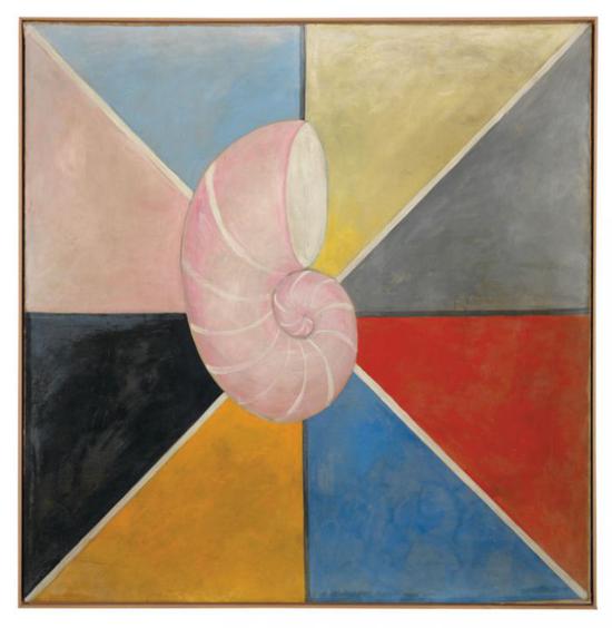 Hilma af Klint， The Swan， No。 20， Group IX， 1914-15