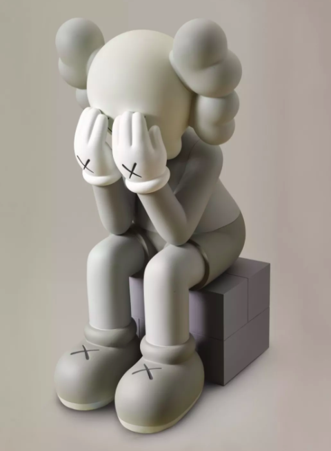 KAWS，《同伴（穿越）》，2013