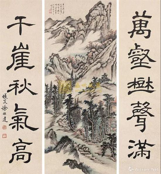 徐邦达先生绘画作品