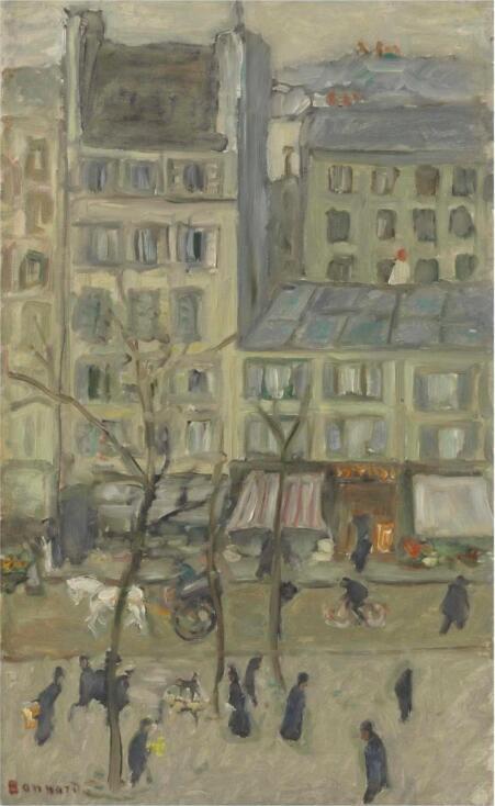 皮耶·伯纳尔，《Boulevard des Batignolles 》（约 1901） 图片：Courtesy of Christie‘s