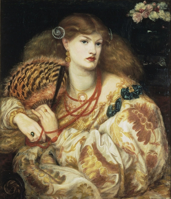 罗塞蒂,《Monna Vanna》, 1866
